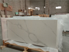 Factory Supplier Largest Size Calacatta Quartz Slabs Artificial Quartz Stone