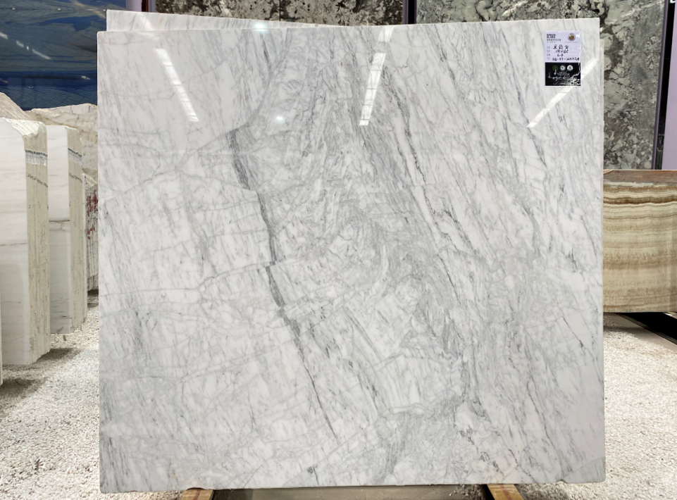 Chinese Bianco Carrara White Marble Stone Liyue White