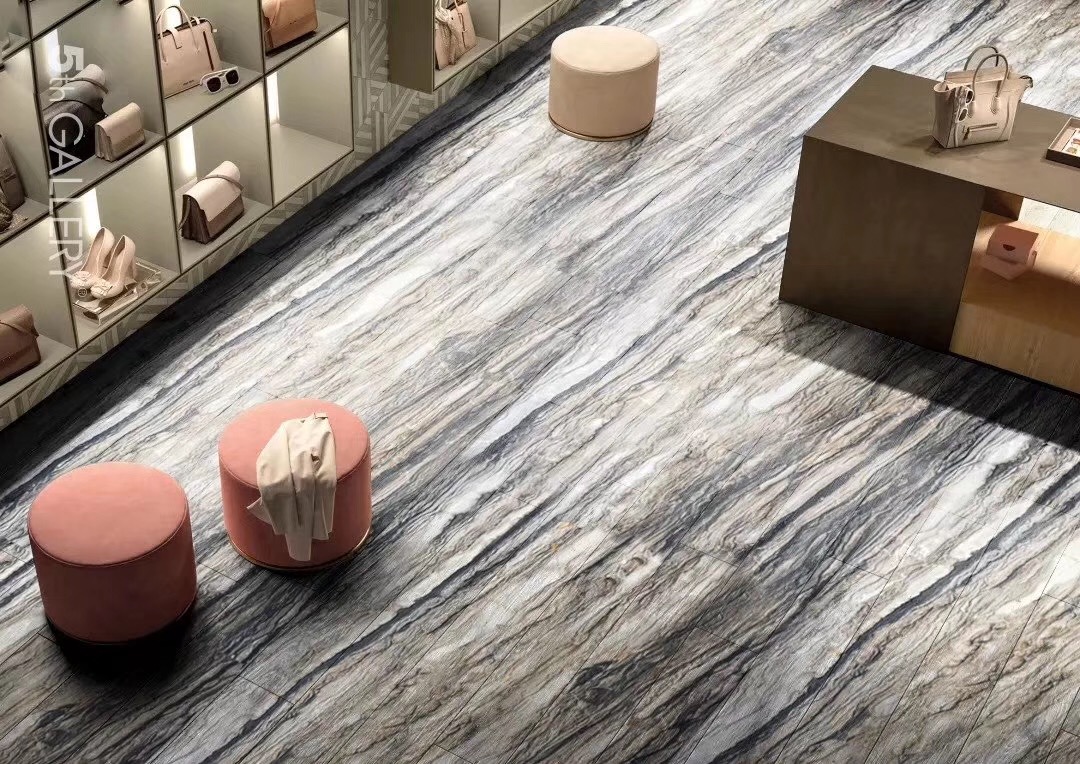 Sequoia Wood Quartzite brown countertop floor tiles Stone